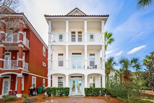☀Steps 2 Lagoon Pool-Beautiful Decor-2 Balconies-6BR Changes in Latitude VCB