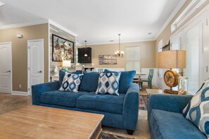 Smart TV, DVD player - ☀Steps 2 Lagoon Pool-Beautiful Decor-2 Balconies-6BR Changes in Latitude VCB (Destin)