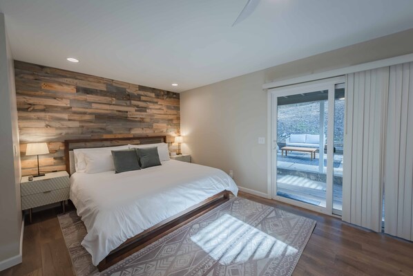 4 habitaciones, escritorio, tabla de planchar con plancha y wifi gratis