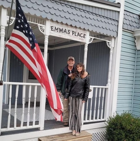 Exterior detail. Emma's Place