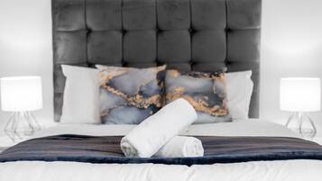 2 Schlafzimmer, Bügeleisen/Bügelbrett, kostenloses WLAN, Bettwäsche