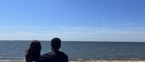 Vlak bij het strand, strandlakens