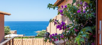Casa de vacaciones "Casa Carlotta en Costa Paradiso" con jardín y vistas al mar
