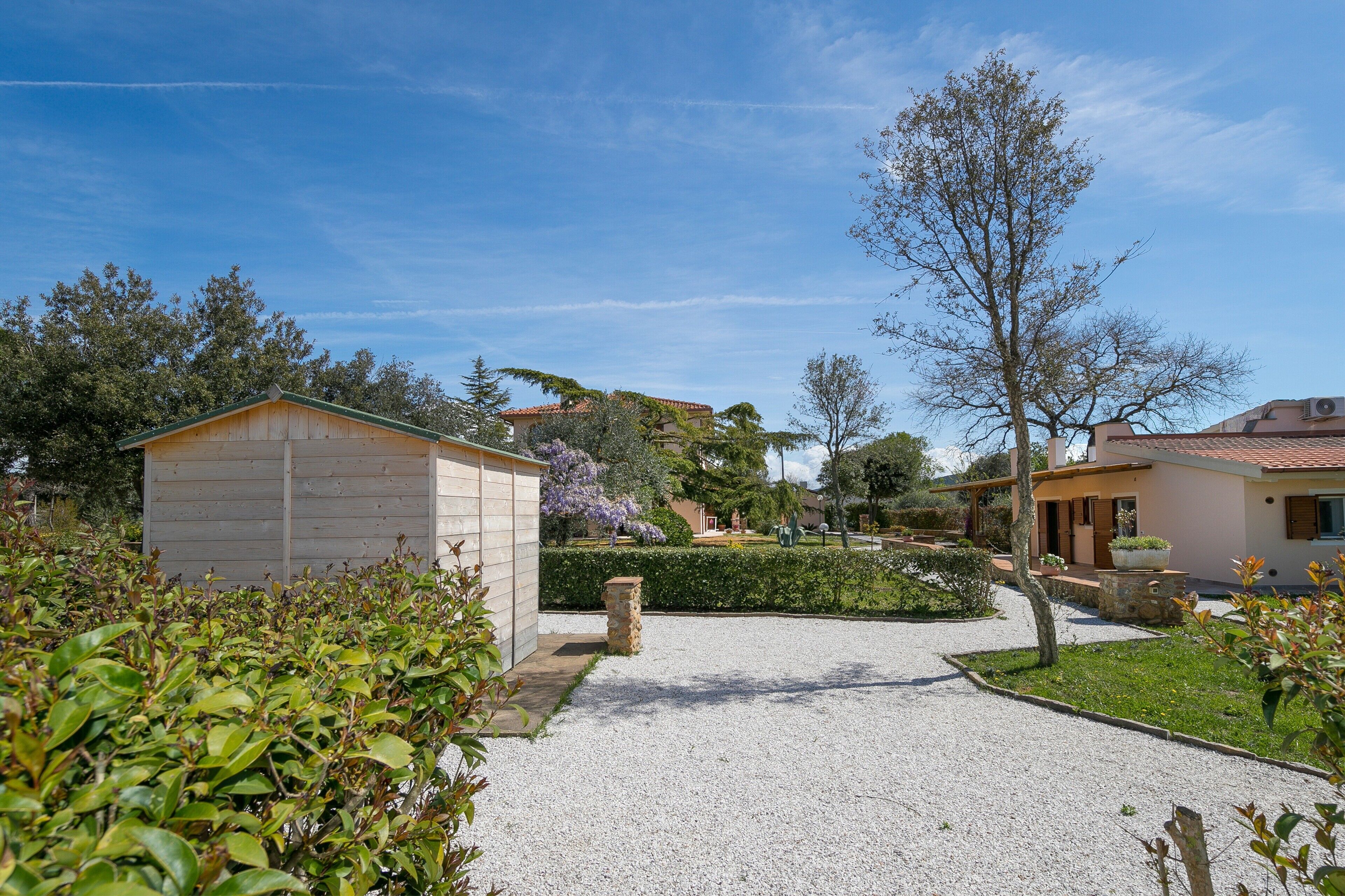 Enceinte de l’hébergement