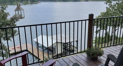 "Sunset Hideaway" Lakefront Weiss Lake with large private dock - boats welcome!