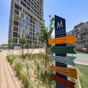 Property grounds - Cozy Haven retreat resort lifestyle retreat in coveted Midtown Community
(Dubai)