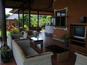 Villa, 3 Bedrooms, Smoking, Private Pool | Living area - Villa Bali Pondok Jepang (Sukasada)
