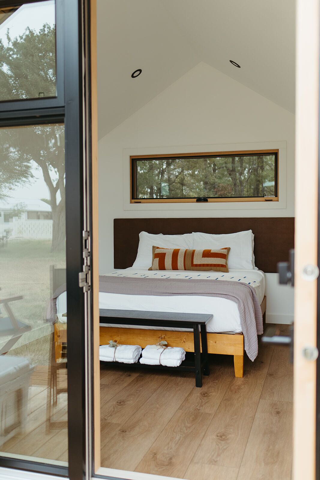 Cabin, 1 giường cỡ queen, quang cảnh công viên | Bộ trải giường 