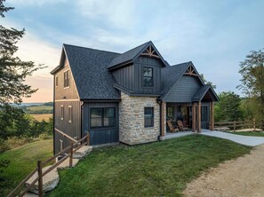 Exterior - Cliffside Cottage, Private Pond, 50 acres w/ Breathtaking views near Galena, IL (Elizabeth)