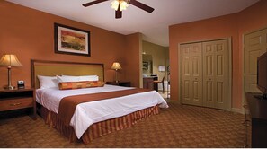 2 quartos, cofres nos quartos, ferros/tábuas de passar roupa