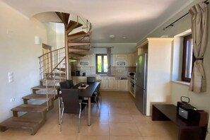 Fridge, oven, dishwasher, coffee/tea maker