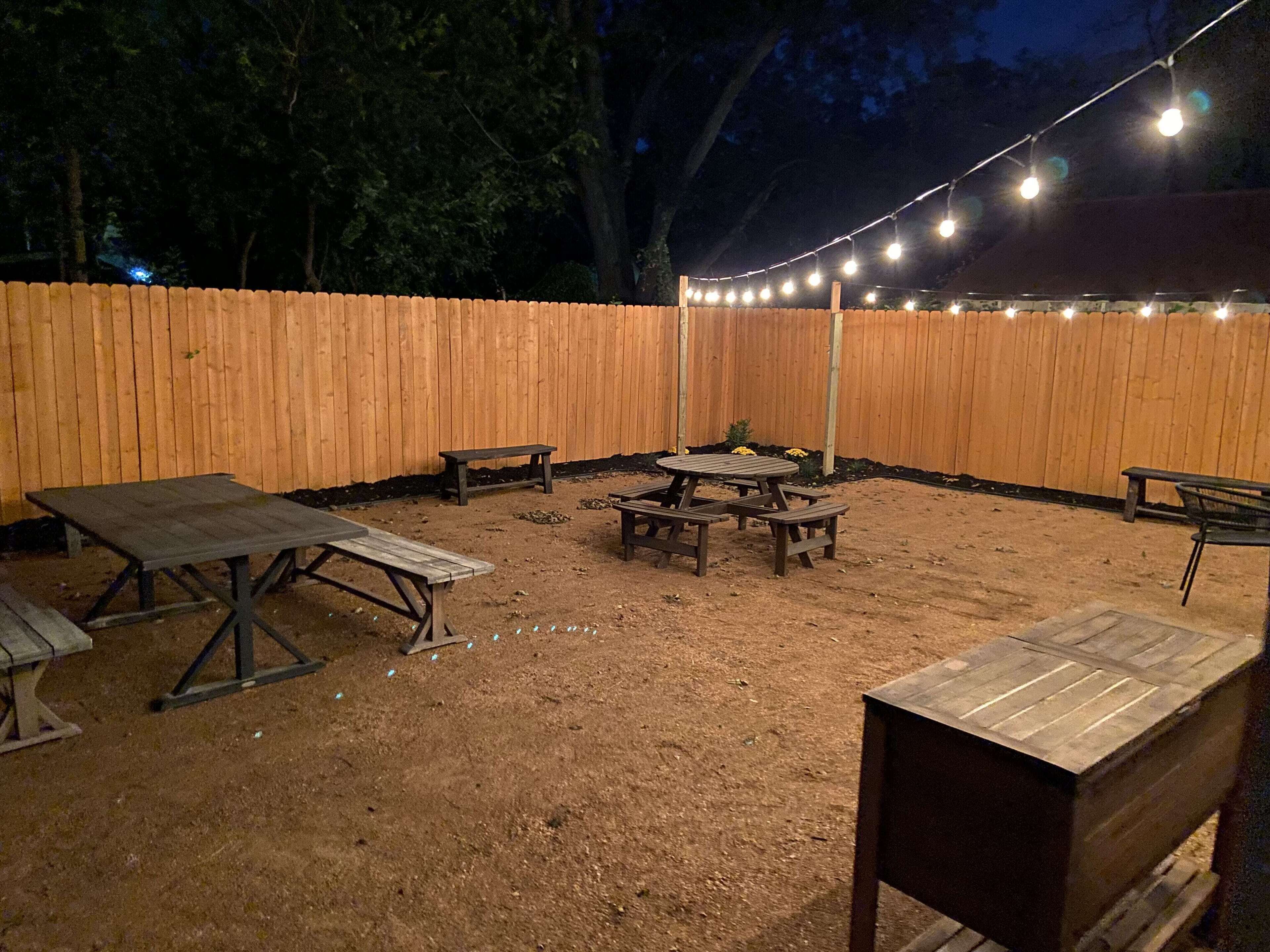 Udendørs spisemuligheder