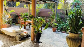 Biệt thự, 1 phòng ngủ, hút thuốc, ban công | Vườn
