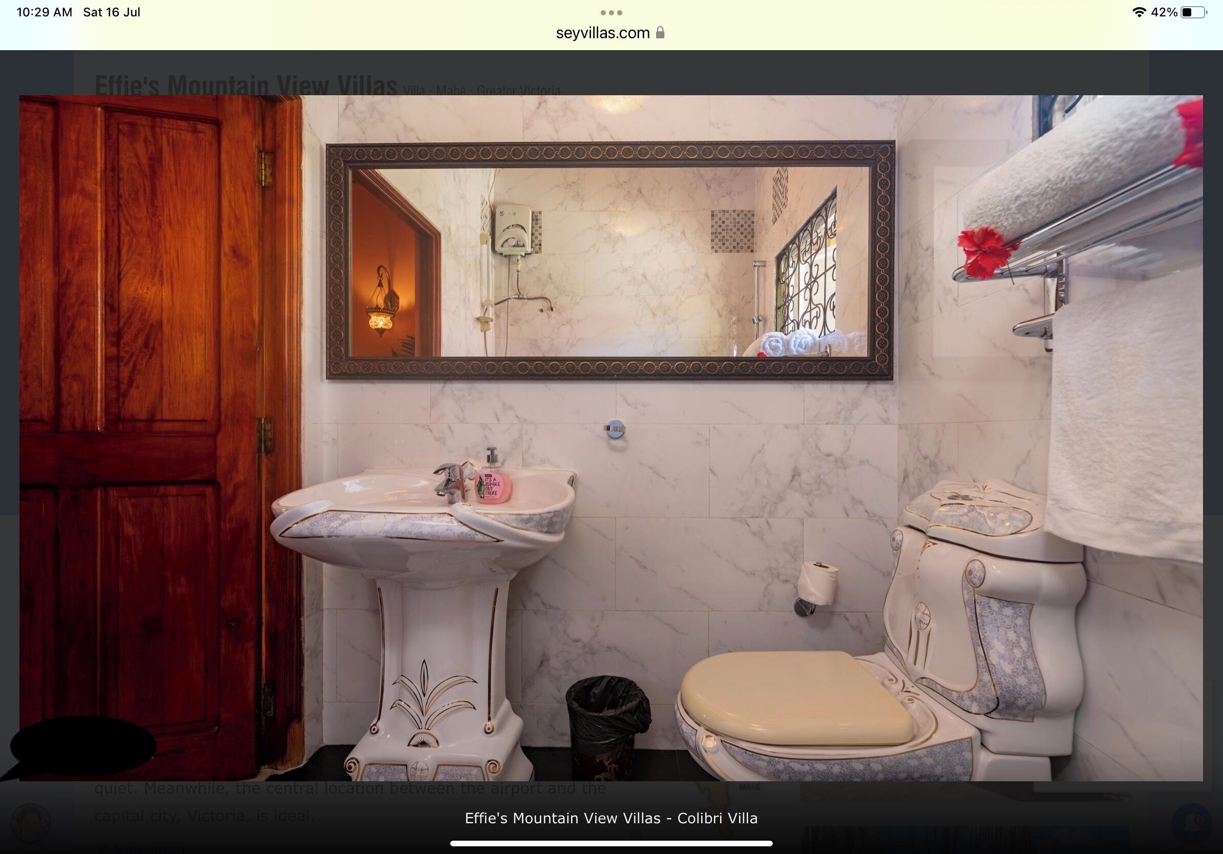 Villa, 1 Bedroom, Smoking, Balcony | Bathroom