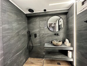 Apartment, 1 Bedroom, Balcony, City View | Bathroom - Maisonette Near Beach & City Center (Heraklion)
