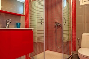 Apartment, 1 Schlafzimmer, Raucher, Balkon | Badezimmer