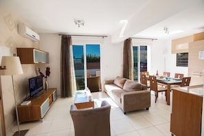 Villa, 2 Bedrooms, Private Pool, Garden View | Living area - Protaras Holiday Villa Kv19 (Paralimni)
