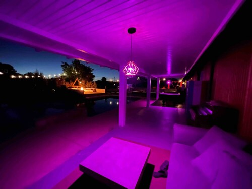 air Vinyasa Wineries Fire Pit Pool