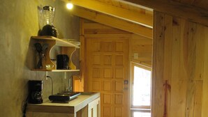 Habitació, 1 dormitori, terrassa, vistes al jardí | Cuina privada