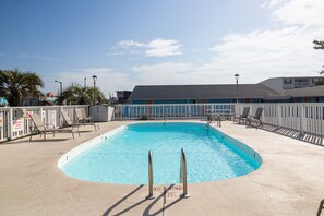Seasonal outdoor pool