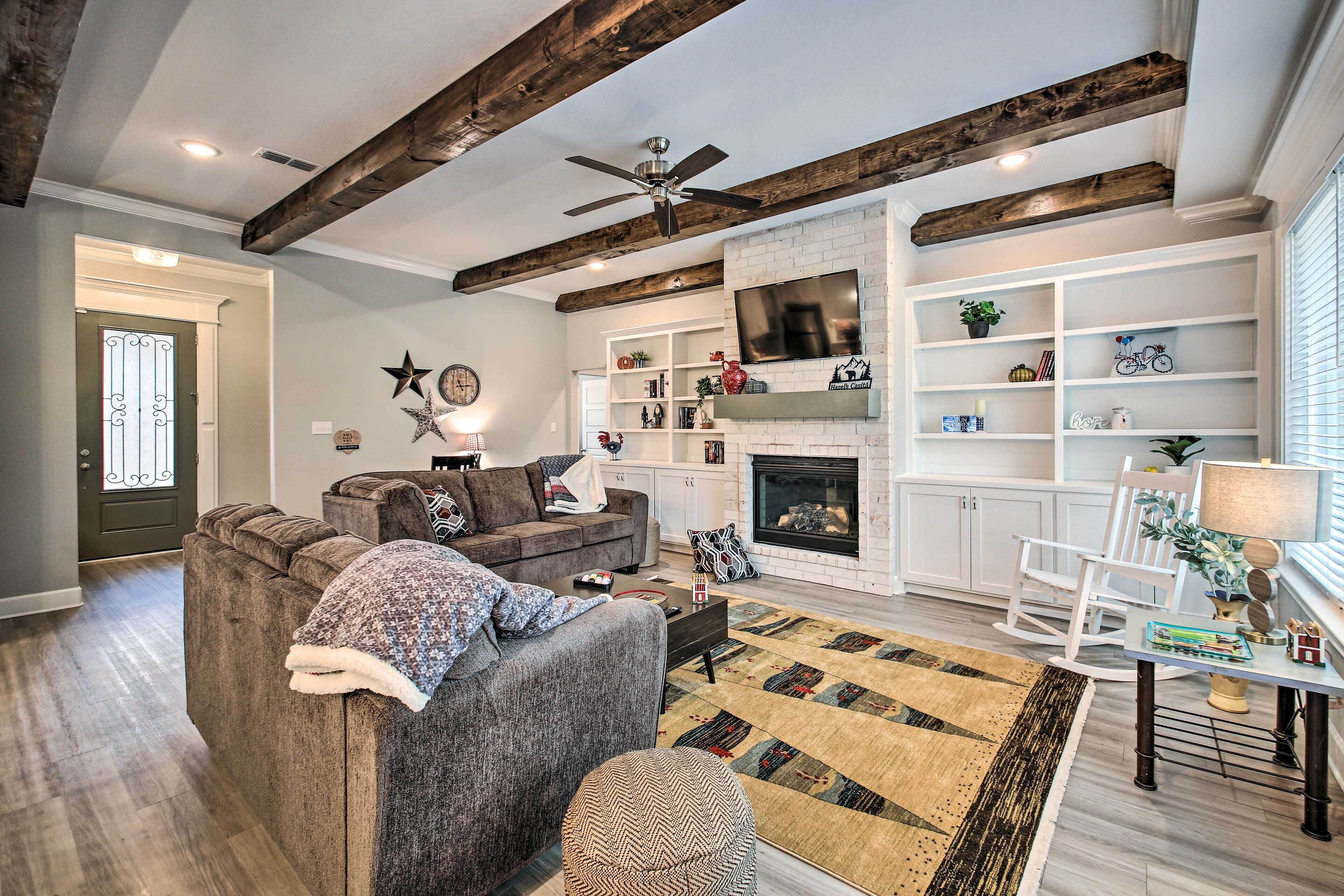 Hot Springs Village Home w/ Golf Course View!