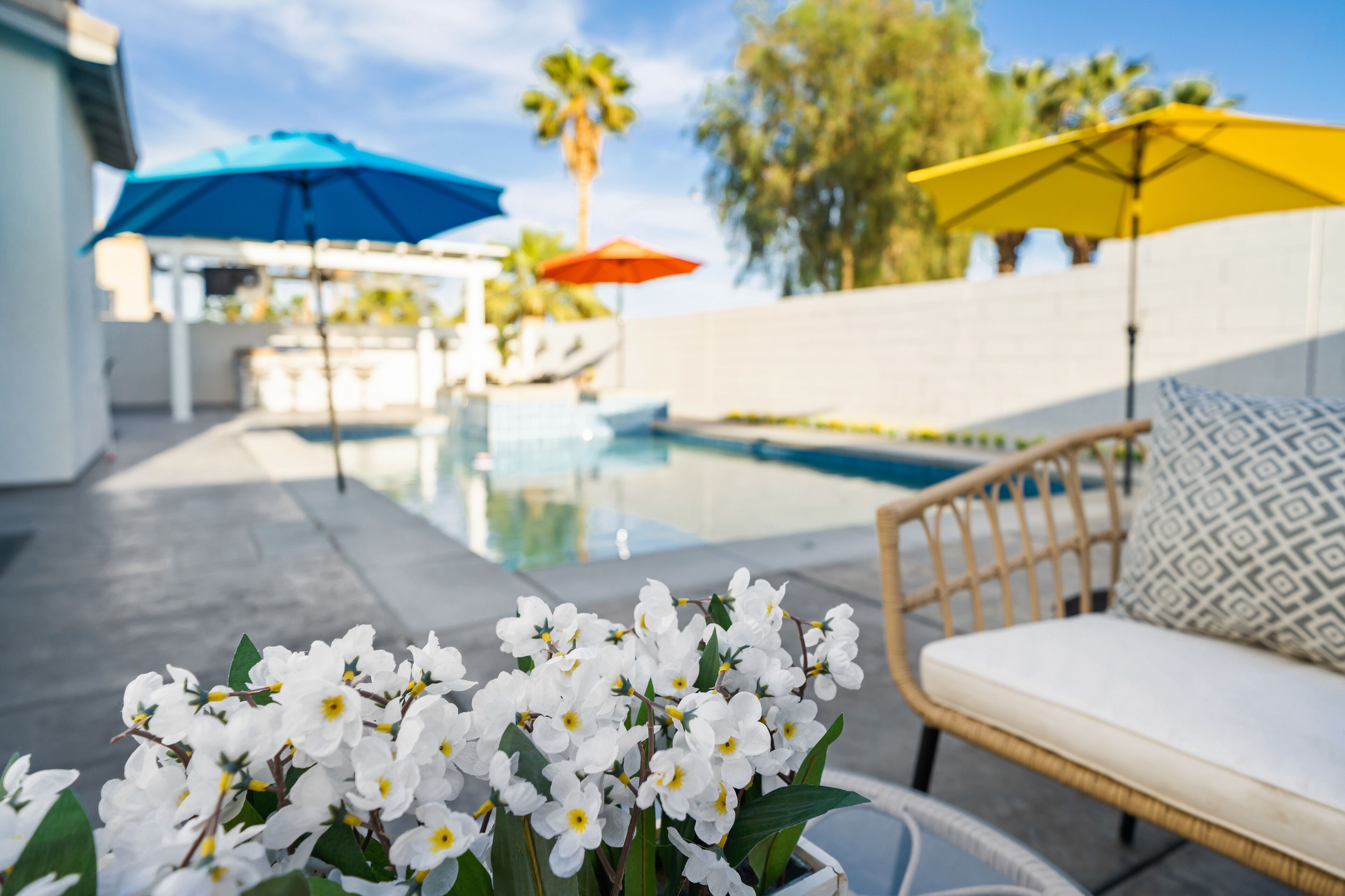 Außenpool, beheizter Pool