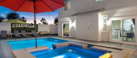 Außenpool, beheizter Pool