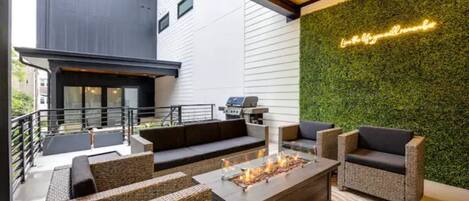 Enceinte de l’hébergement