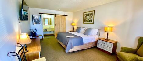 Chambre Simple Standard, 1 très grand lit | Décoration personnalisée, ameublement personnalisé, Wi-Fi gratuit