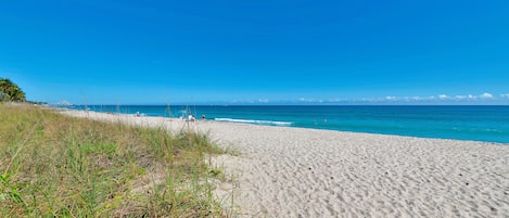 Sun loungers, beach towels