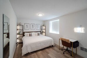 2 bedrooms, desk, iron/ironing board, free WiFi
