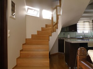 Ferienhaus, 2 Schlafzimmer, Raucher, Balkon | Innenbereich