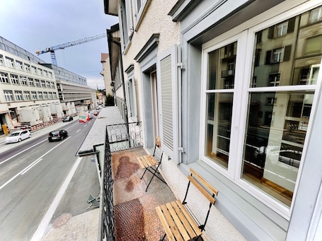 Apartment, 1 Bedroom, Smoking, Balcony | Balcony