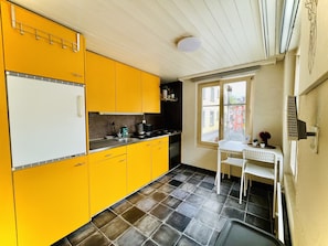 Apartment, 1 Bedroom, Smoking, Balcony | Dining - Newly Furnished Beautiful old Building Apartment in the Center With Apple TV O1 (St. Gallen)