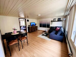 อพาร์ทเมนท์, 1 ห้องนอน, วิวเมือง | ร้านอาหาร