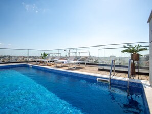 Apartment, 1 Bedroom, Balcony | Pool | Outdoor pool - Sanders Crystal 1 - Cute 1-bdr Apt w Shared Pool (Limassol)