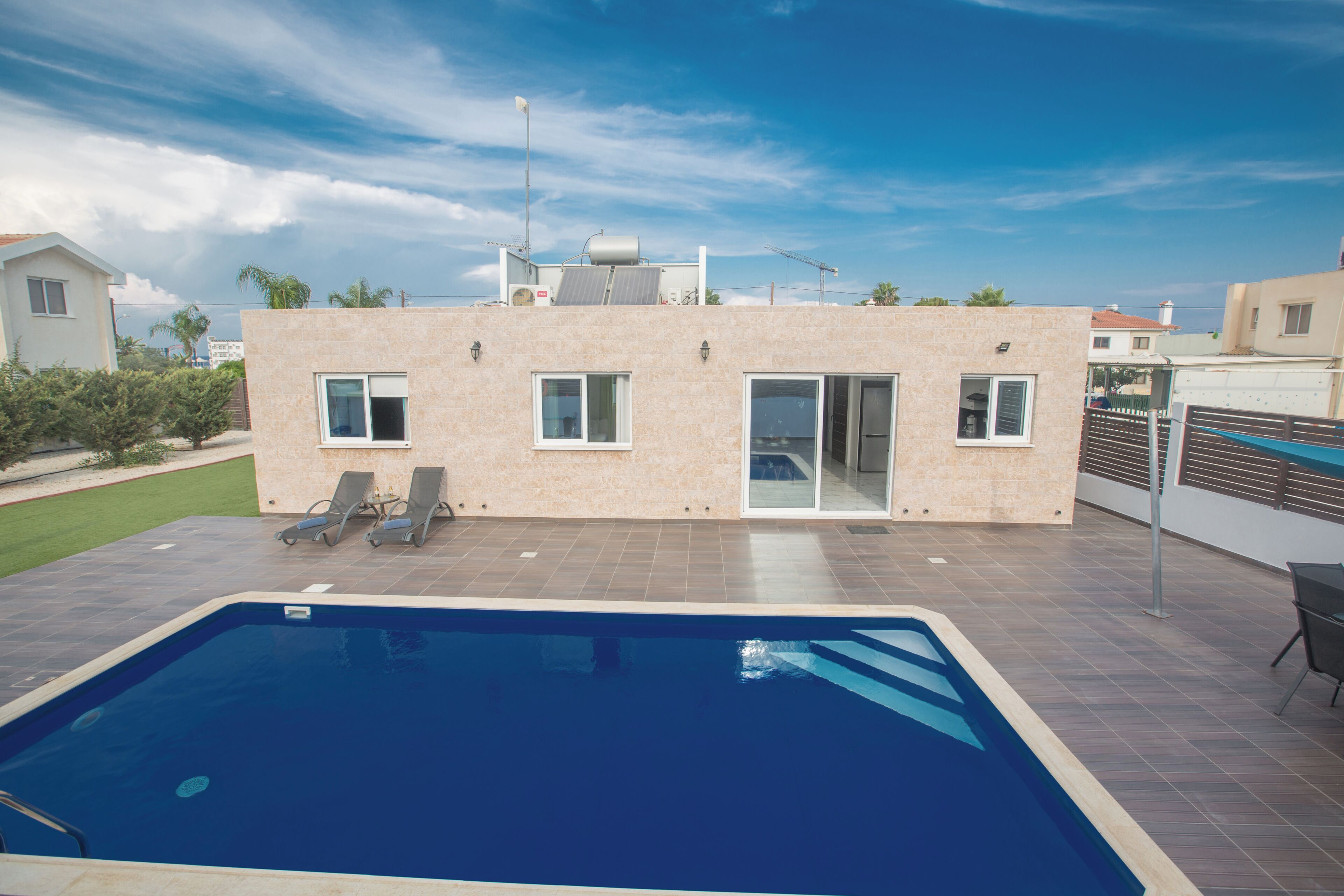 Villa, 3 chambres, piscine privée, vue sur le jardin | Piscine | Piscine extérieure