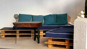 Apartment, 1 Bedroom | Living area - Ti Lakaz an Apartment With Garden Near the sea (Tamarin)