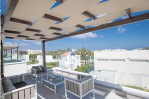 Villa, 4 Bedrooms, Private Pool, Garden View | Terrace/patio - Protaras Holiday Villa An8 (Paralimni)