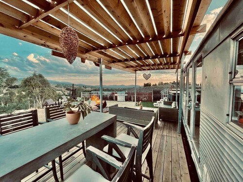 Love In The Cloudspool Fire Pit View