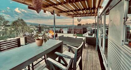 Love In The Cloudspool Fire Pit View