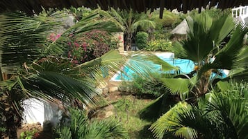 Kamar, 4 kamar tidur, akses difabel, pemandangan kolam renang | Taman