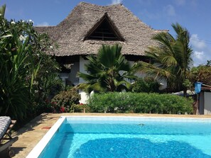 Quarto, 4 quartos, acessível, vista para a piscina | Jardim