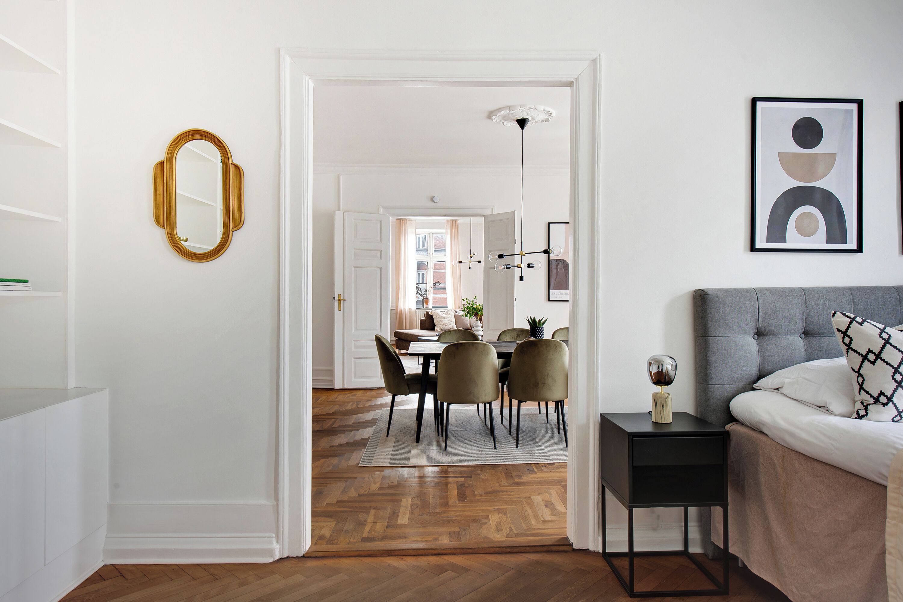 Apartamento, 6 quartos, vista para a cidade | 6 quartos