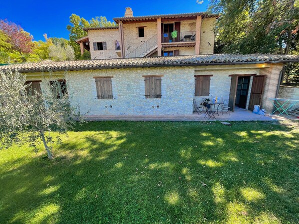 Villa, 2 Schlafzimmer, barrierefrei, Raucher | Außenbereich