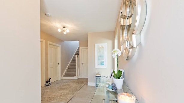 Shared Dormitory, 3 Bedrooms | Hallway - Modern Cosy Rooms 15 Mins To Dublin Airport City (Ballyboghil)