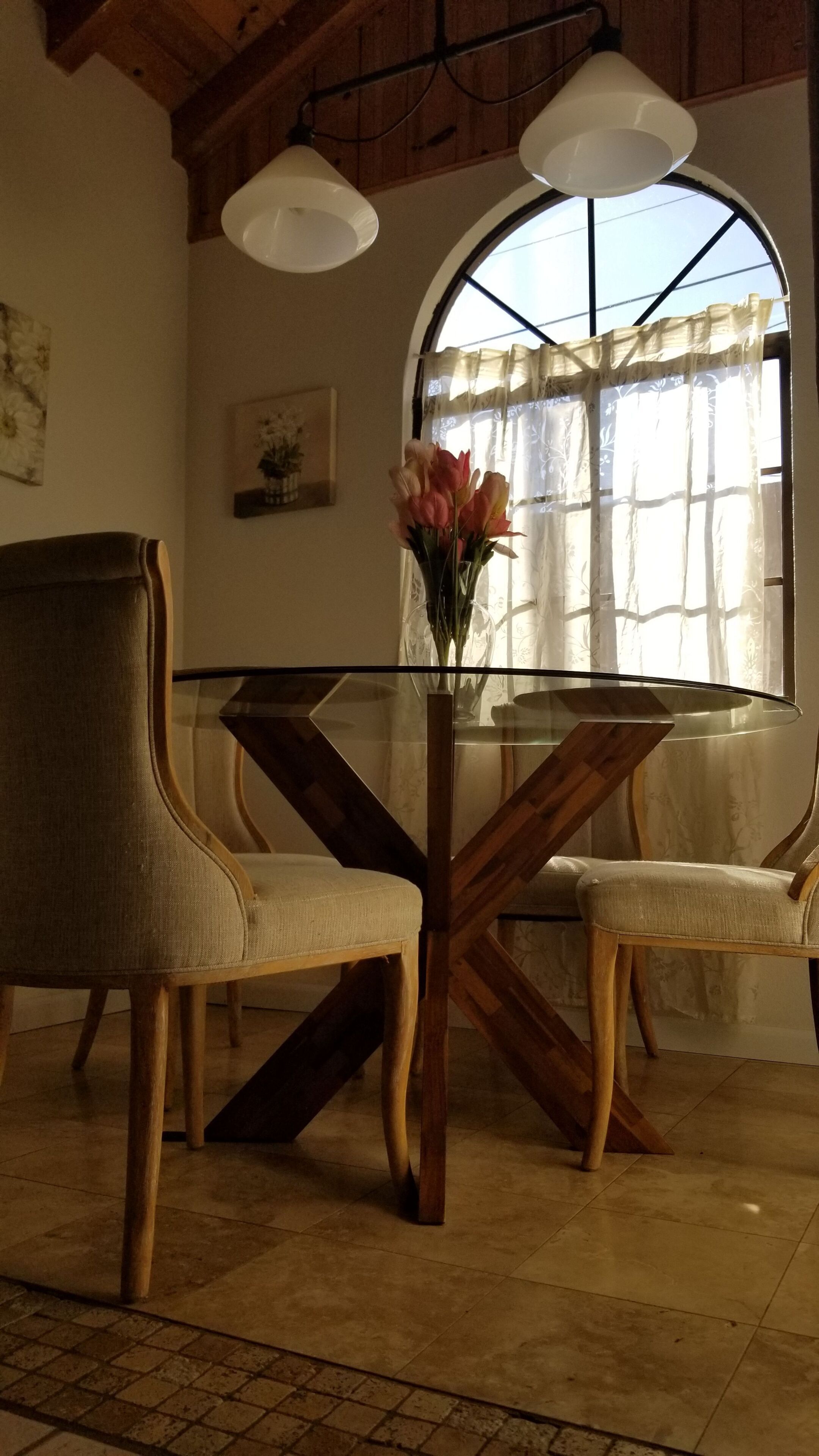 Casa, 2 habitaciones, para fumadores, patio | Comedor