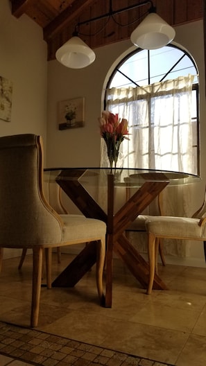 House, 2 Bedrooms, Smoking, Patio | Dining room - House Cicese Uabc Unam (Ensenada)