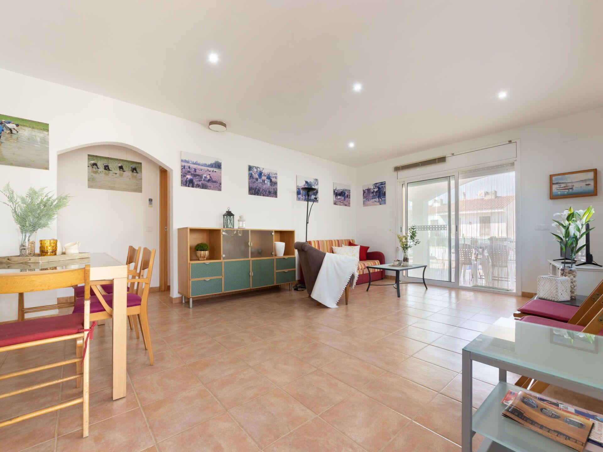 Schönes Alleinstehendes Ferienhaus Mit  W-lan, Klimaanlage, Privatem Pool, Tv Und Innenhof - Riumar