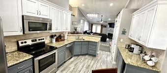 Happy little get away with pool and hot tub